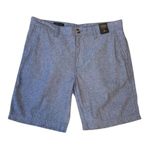 14th & Union Slim Fit Shorts Casual Everyday Blue Cotton Blend Size 38 NWT‎